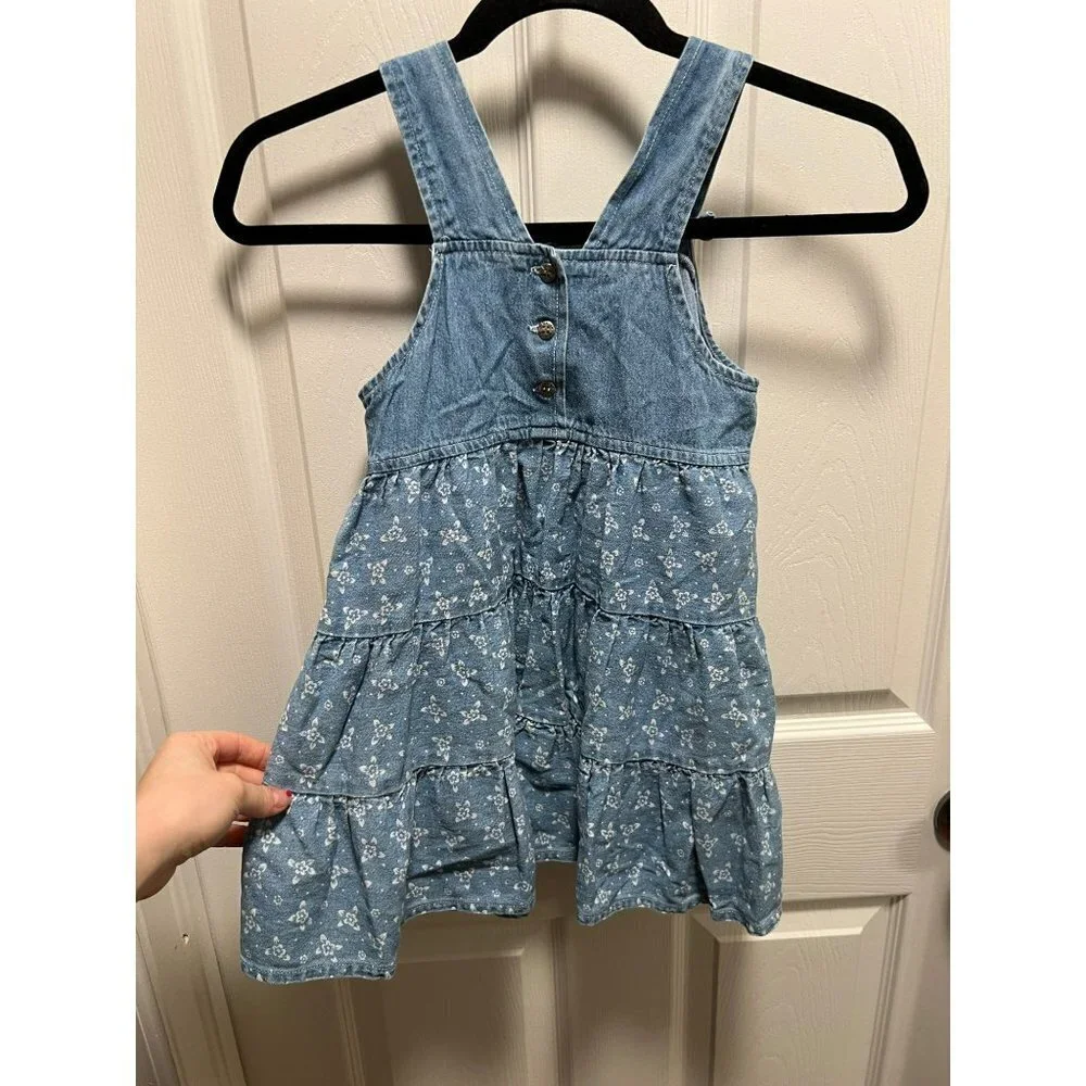 Oshkosh B'Gosh‎ | Vintage Denim Dress Teddy Bear Sz 5